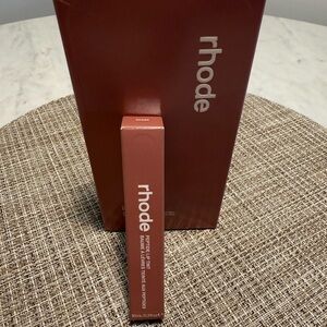 RHODE fall lip case for iPhone 15 Pro Max w/Peptide lip tint in Toast Brand New!